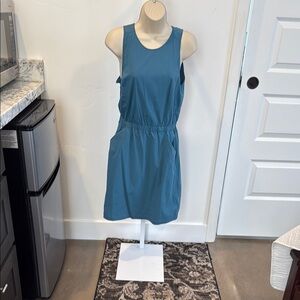 Teal Sleeveless Dress